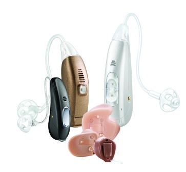 New Siemens / Rexton Strata 2c 16 RIC Small BTE 32CH Hearing Aid 312 ...